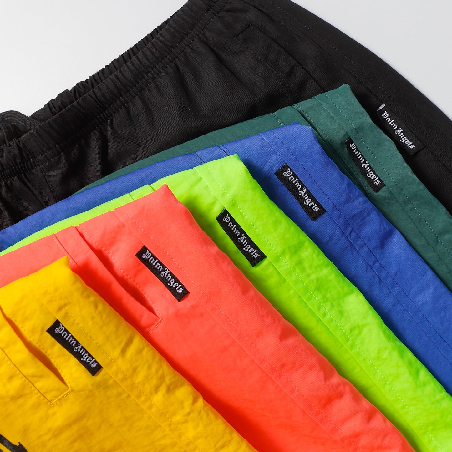 Palm Ang*ls Curved Logo Swim Trunks