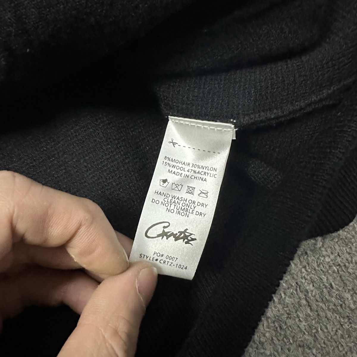 Cort*ez Central Cee Khaki Fleece Zip-Up