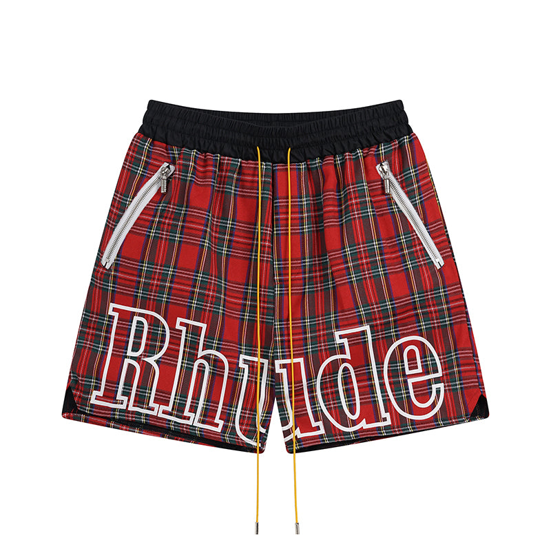Rh*de FLANNEL COURT LOGO Shorts