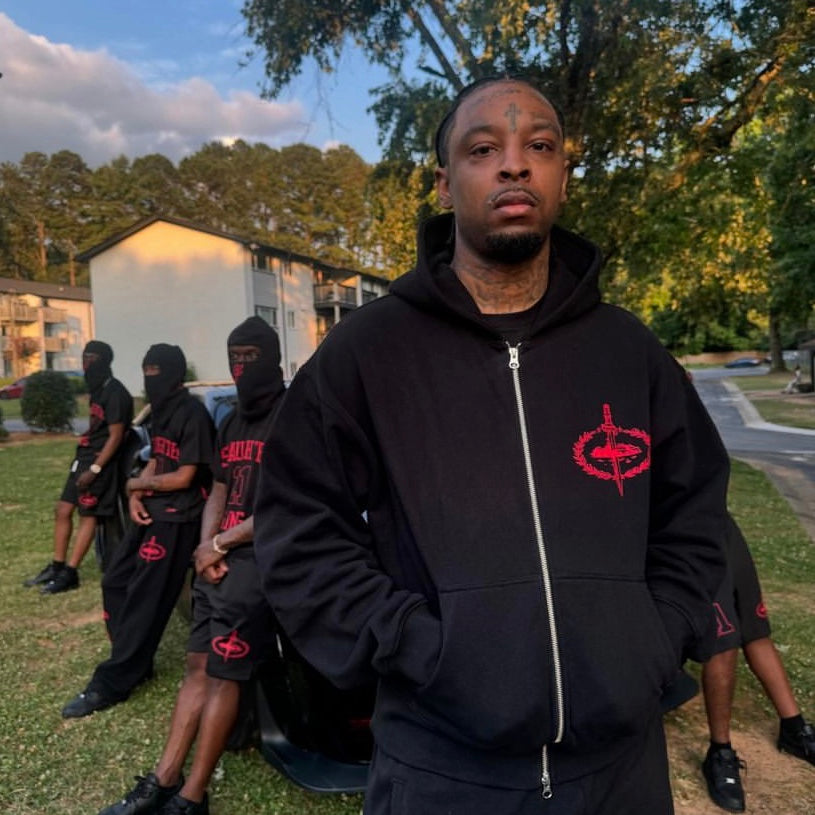 Cort*ez x Slaughter Gang 21 Savage Mesh Jersey