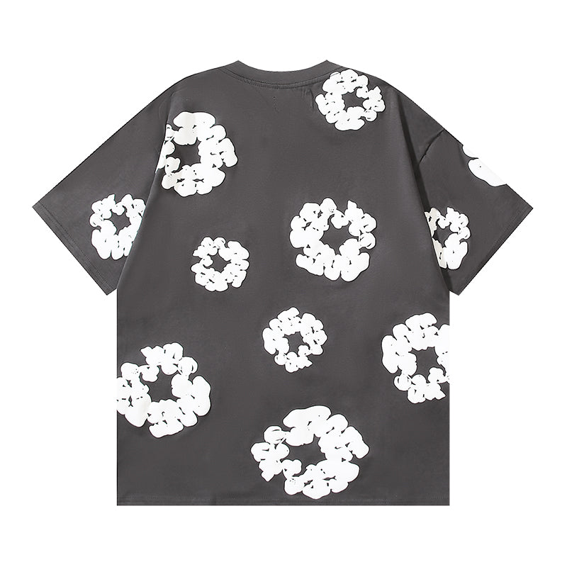 Denim Te*rs Wreath T-shirt