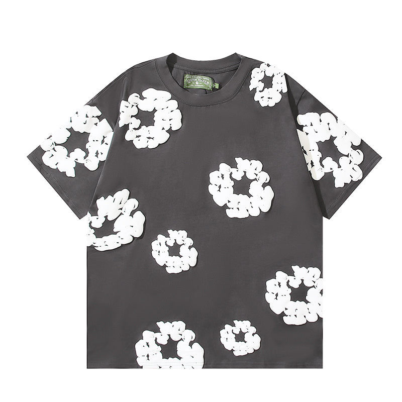 Denim Te*rs Wreath T-shirt