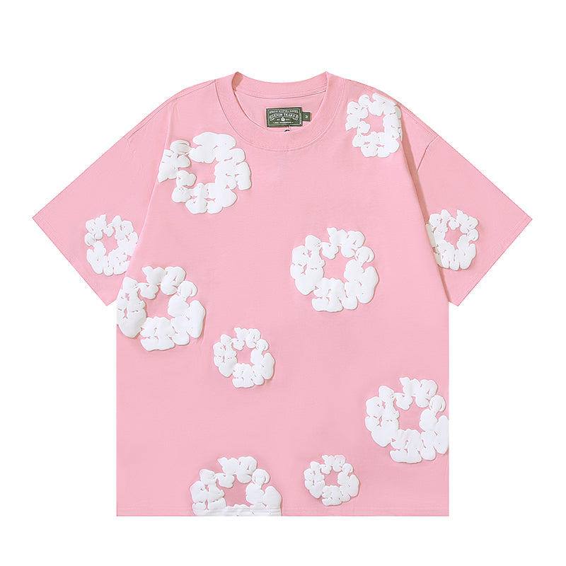 Denim Te*rs Wreath T-shirt