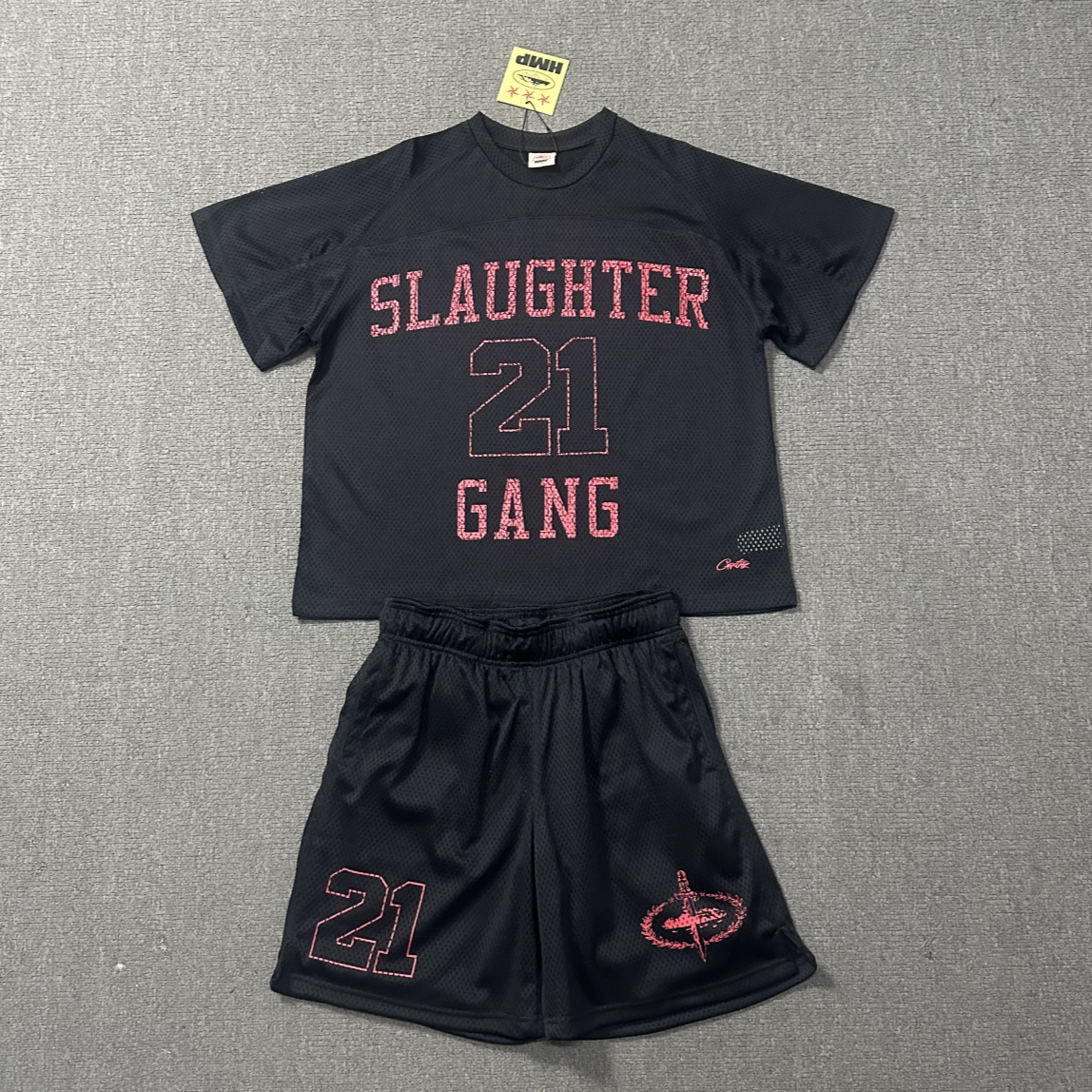 Cort*ez x Slaughter Gang 21 Savage Mesh Jersey