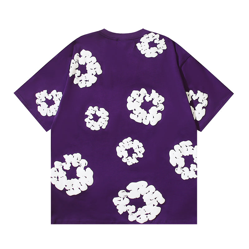 Denim Te*rs Wreath T-shirt