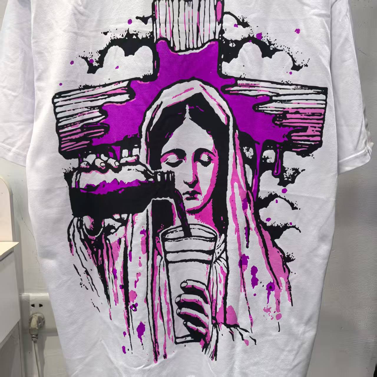 Th*t's A Awful Lot Of Cough Syrup Rosary T-shirt