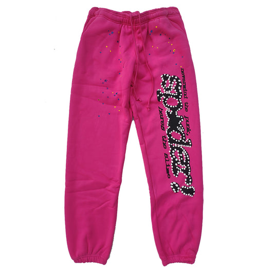 Sp5d*r PUNK V2 Sweatpants - Pink