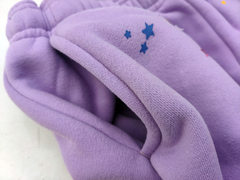 Sp5d*r PUNK V2 Sweatpants - Purple