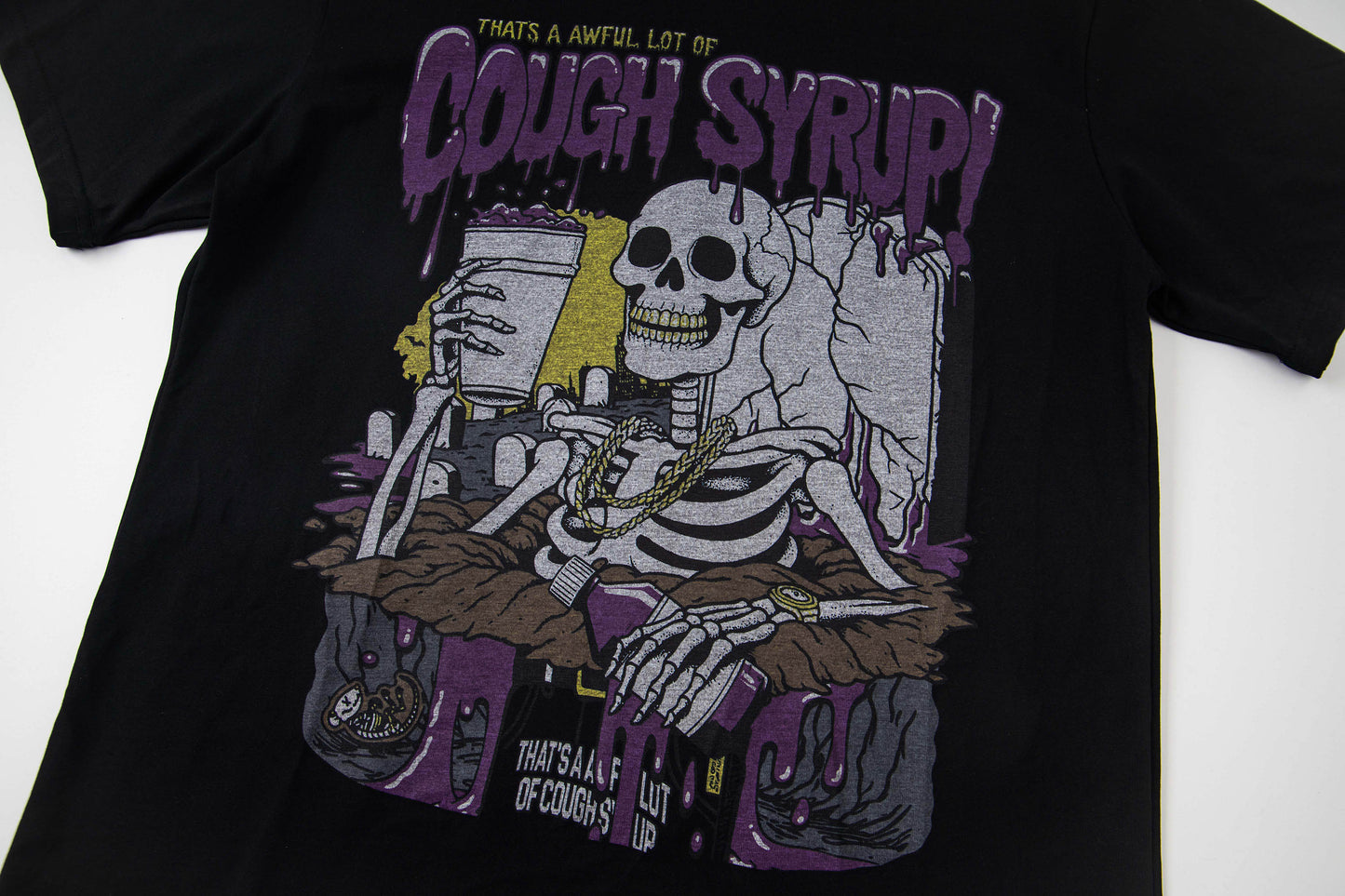 Th*t's a Awful Lot of Cough Syrup Skeleton T-shirt