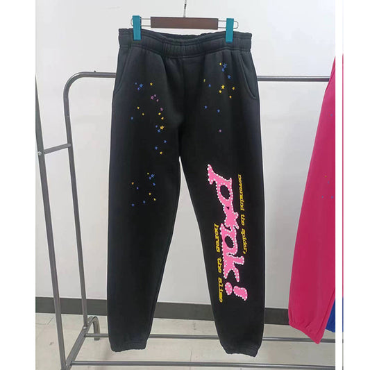 Sp5d*r PUNK Sweatpants - BLACK