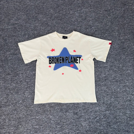 Brok*n Plan*t Star Vanilla T-shirt