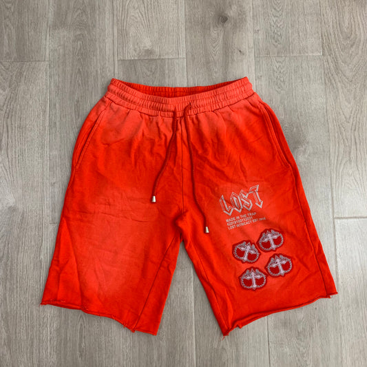 L*st Intr*cacy Rhinestone MITT Sweat Shorts