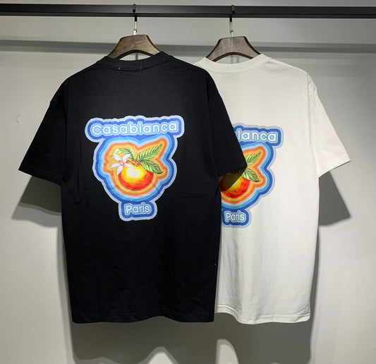 Casabla*ca Radiating Orange Tee