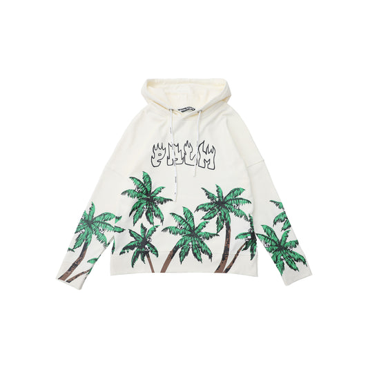 Palm Ang*ls Palms And Skull Hoodie
