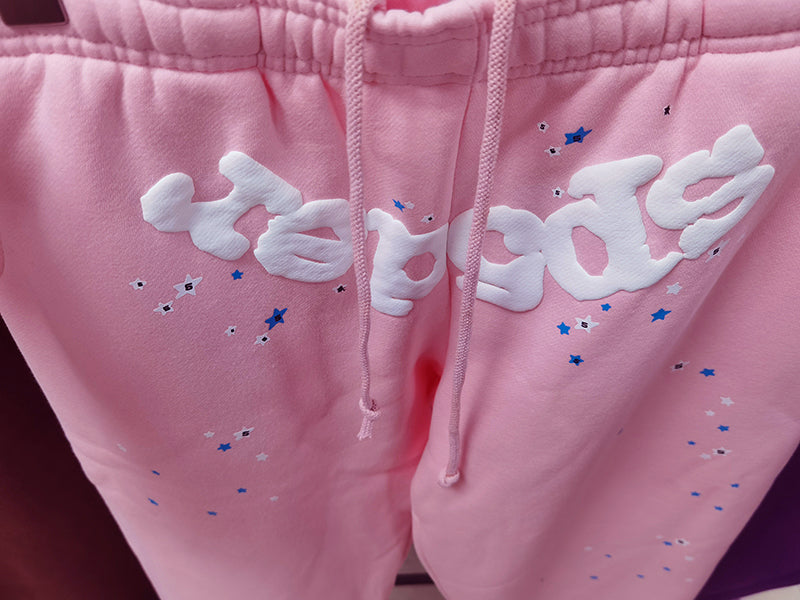 Sp5d*r Classic Sweatpants - Pink