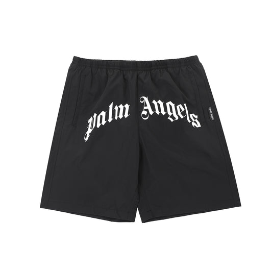 Palm Ang*ls Curved Logo Swim Trunks