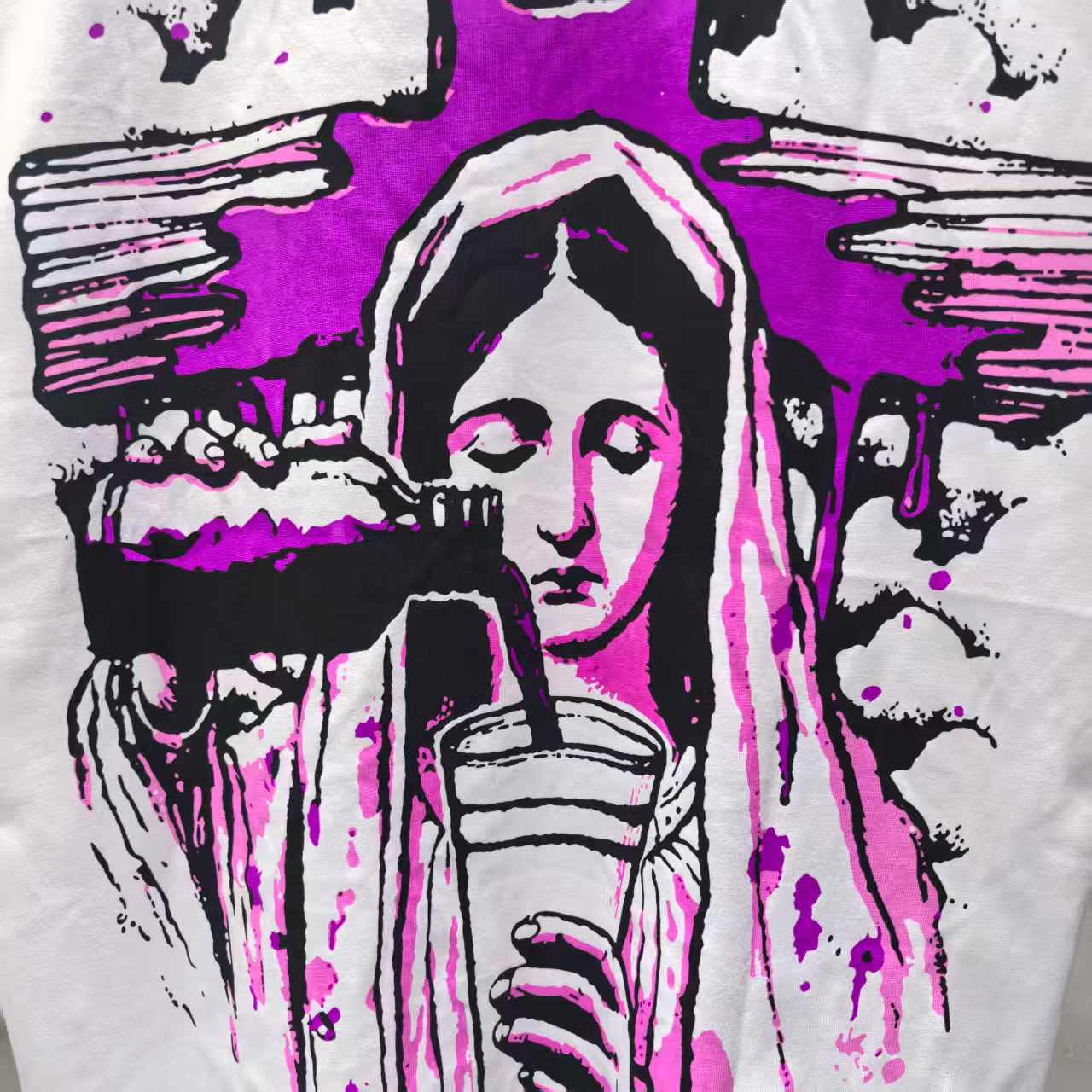 Th*t's A Awful Lot Of Cough Syrup Rosary T-shirt