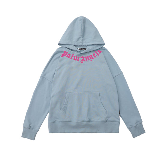 Palm Ang*ls Neck Logo Hoodie