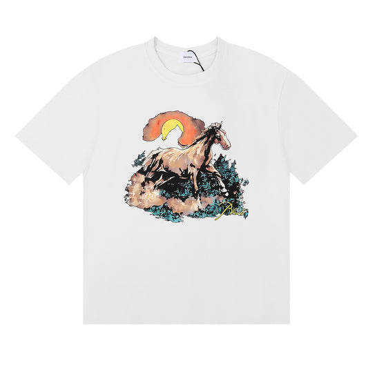 RH*DE Santos Graphic-Print Cotton T-shirt