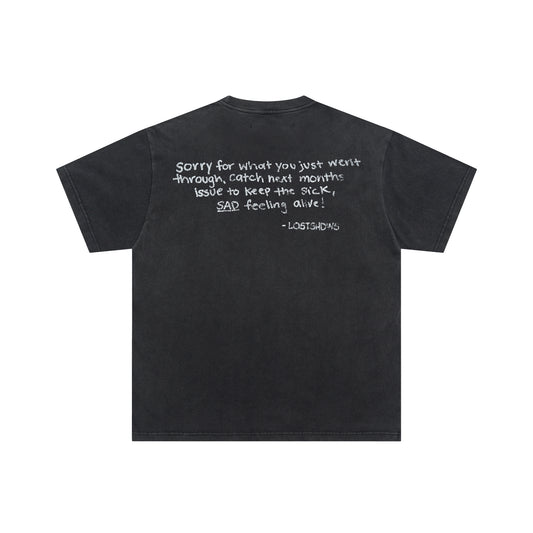 L*STSHDWS Frown T-shirt