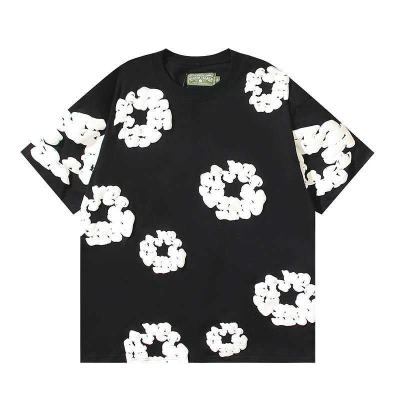 Denim Te*rs Wreath T-shirt