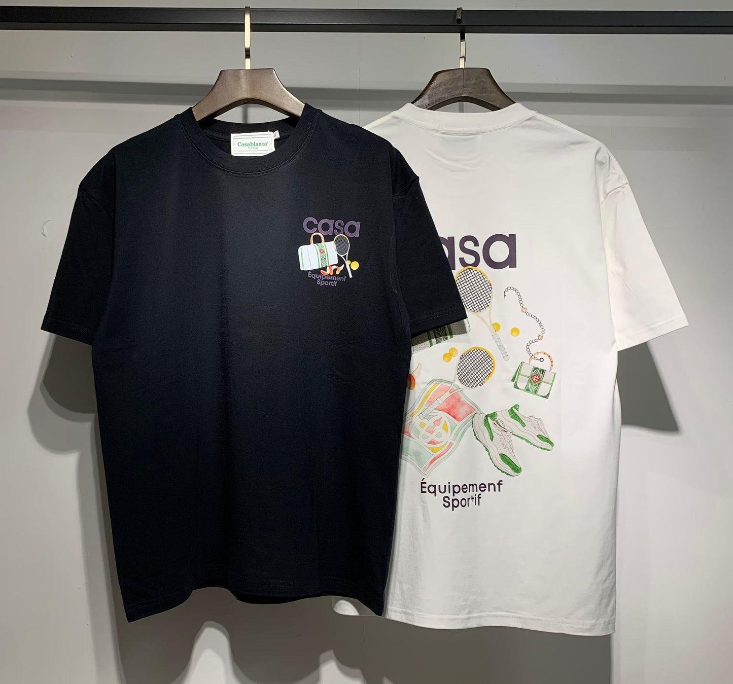 Casabla*ca Equipment Sportif T-shirt