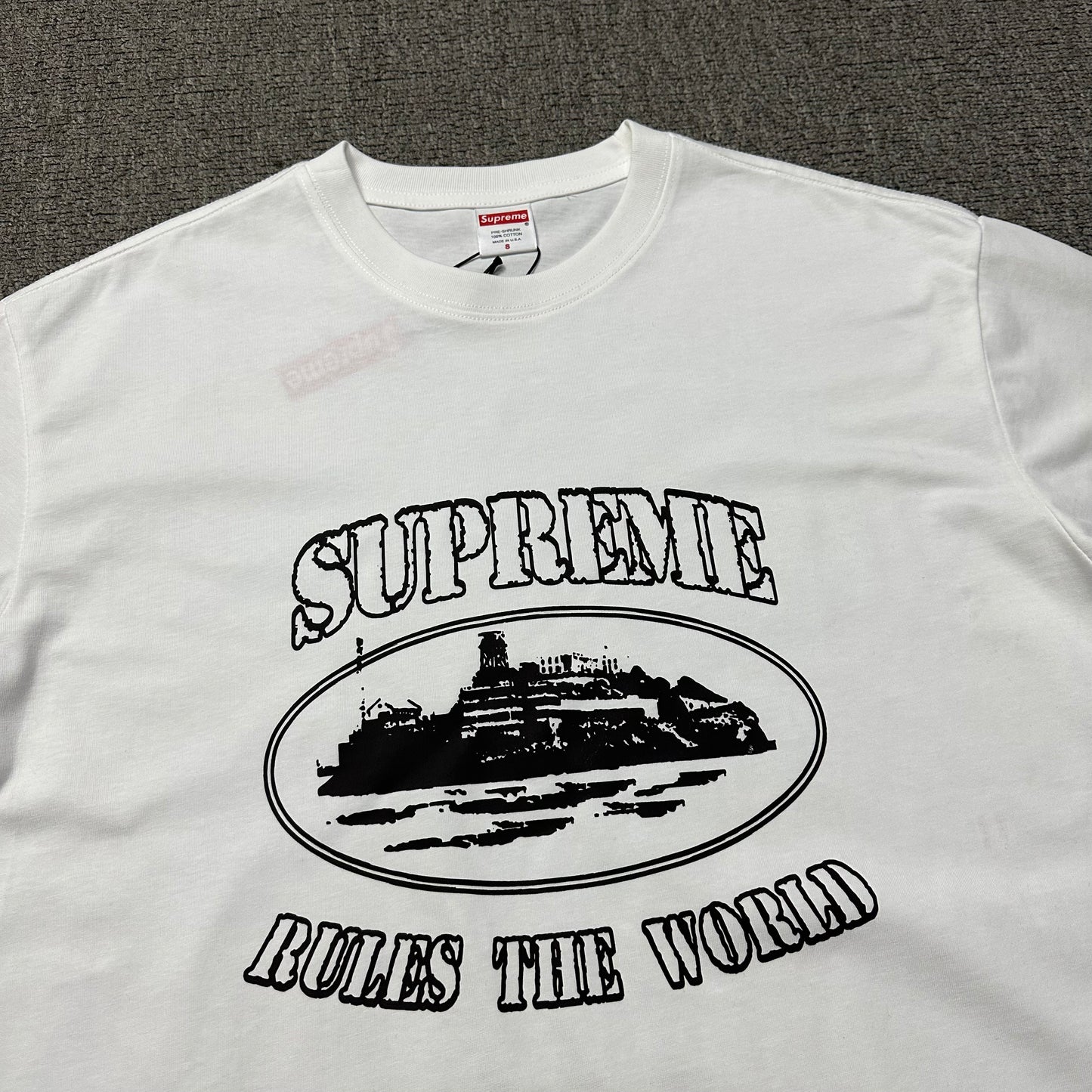 Cort*ez Supreme Rules The World T-shirt
