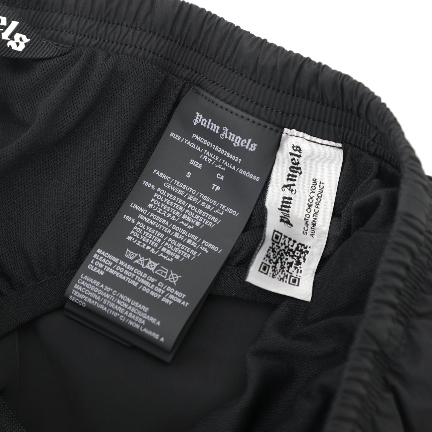 Palm Ang*ls Curved Logo Swim Trunks