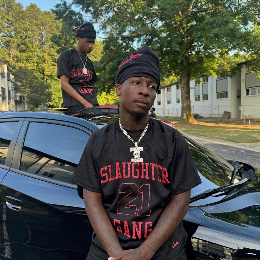 Cort*ez x Slaughter Gang 21 Savage Mesh Jersey