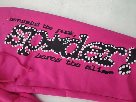 Sp5d*r PUNK V2 Sweatpants - Pink
