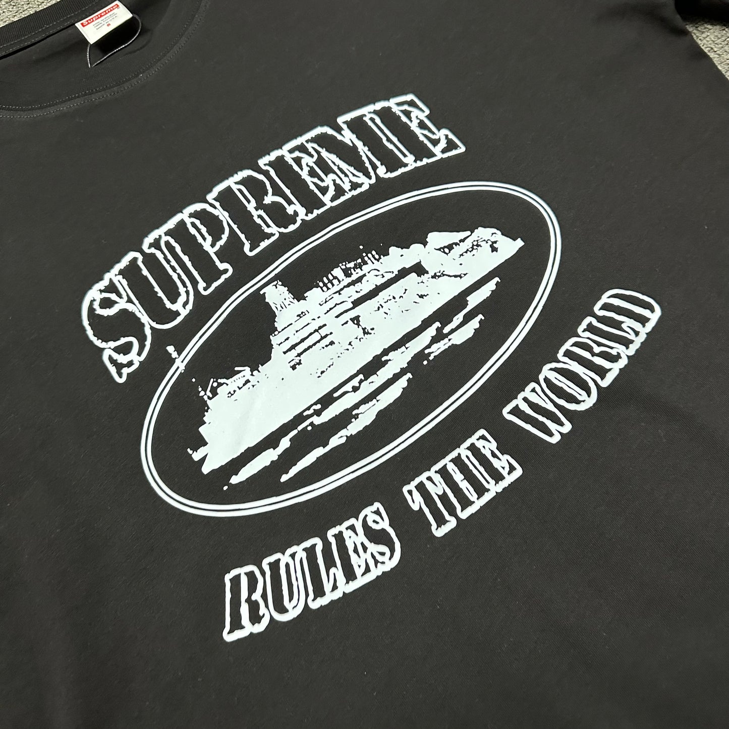 Cort*ez Supreme Rules The World T-shirt