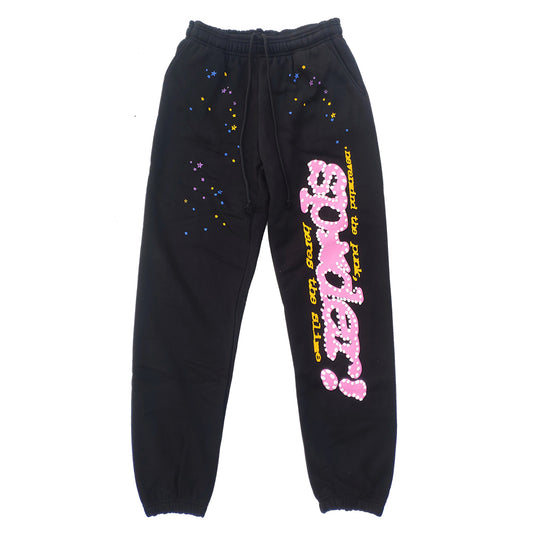 Sp5d*r PUNK V2 Sweatpants - Black