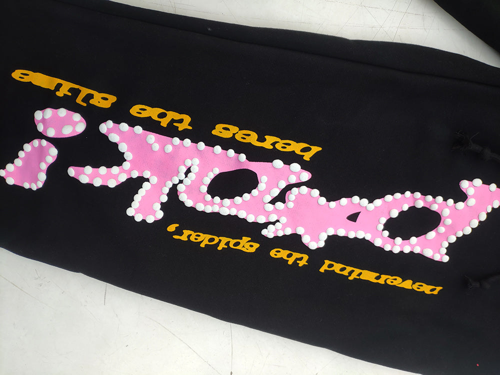 Sp5d*r PUNK Sweatpants - BLACK