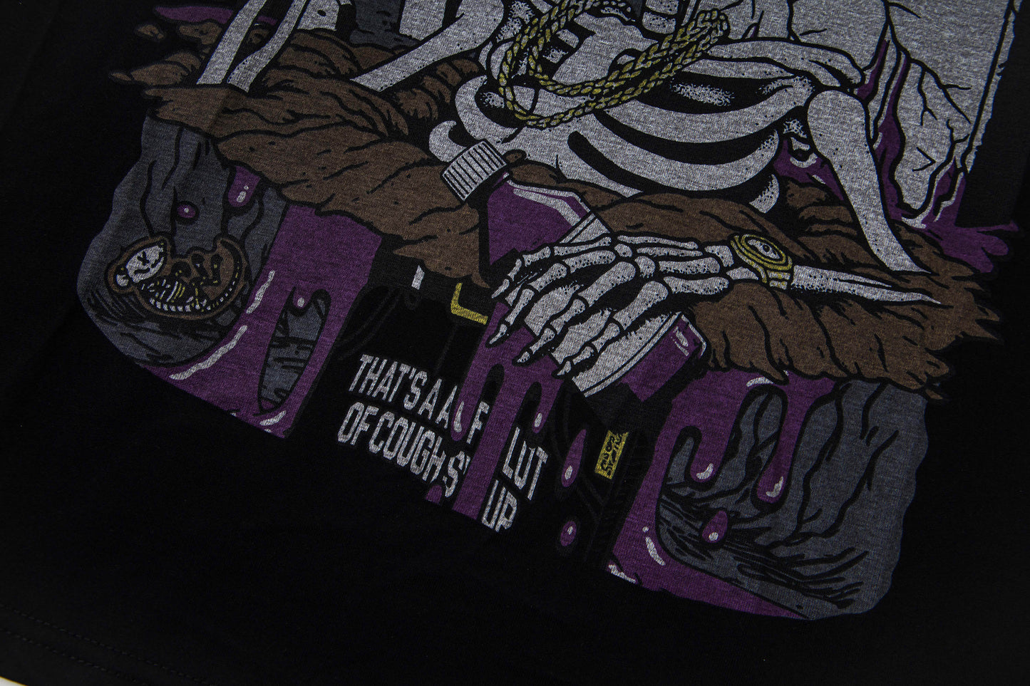 Th*t's a Awful Lot of Cough Syrup Skeleton T-shirt