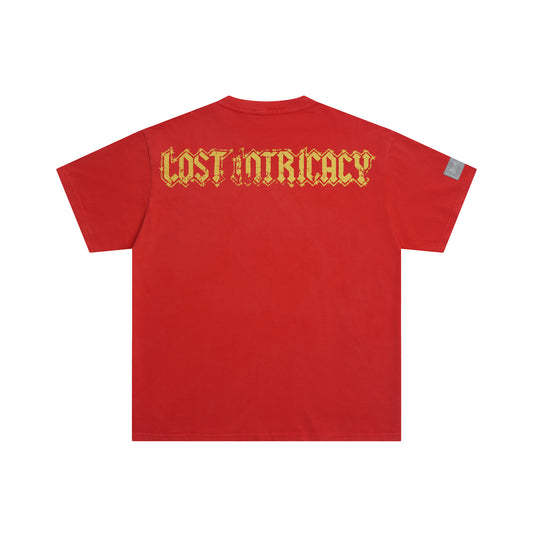 L*st Int*cacy Lost Red Rhinestone T-Shirt