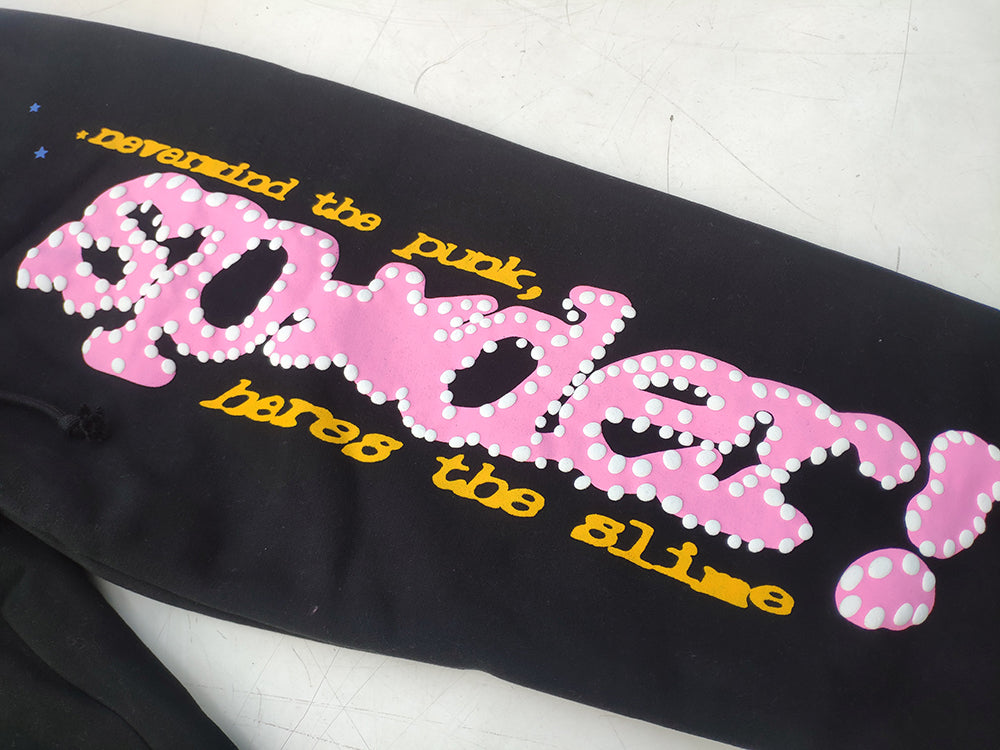 Sp5d*r PUNK V2 Sweatpants - Black