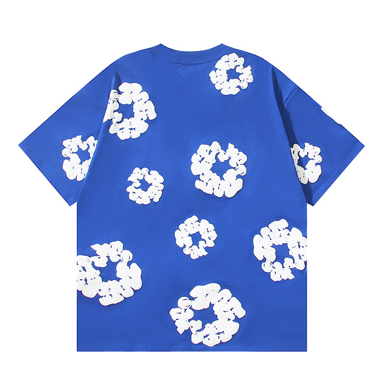 Denim Te*rs Wreath T-shirt